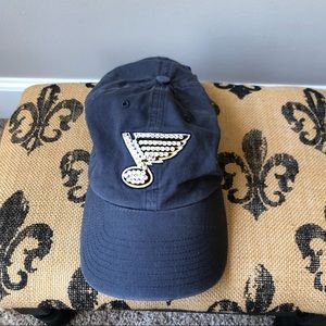 Rhinestone St. Louis Blues Hat